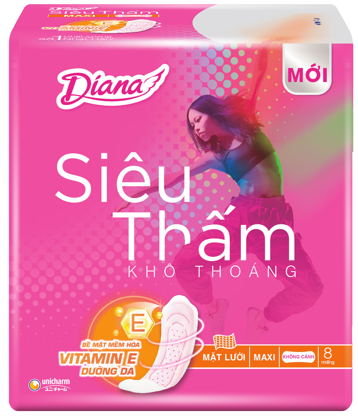 Diana Siêu Thấm Maxi Không Cánh